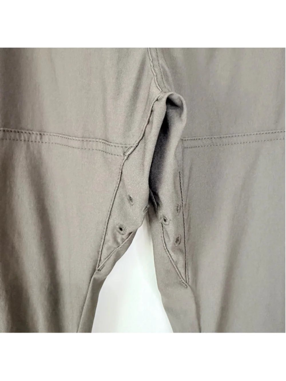prAna Stretch Zion Gray Relaxed Fit Cargo Pants Men's Size 40X32 Outdoors Hiking